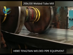 F200x200 각형 용접 파이프 생산 라인