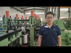 지방 속도 철강 파이프 생산 라인 PLC 제어 된 실내 ERW 파이프 밀 600KW 전력