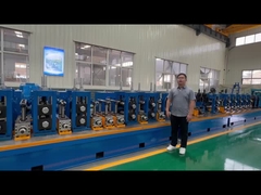 정사각형 파이프 용 스틸 용접 생산 라인 사각형 튜브 밀