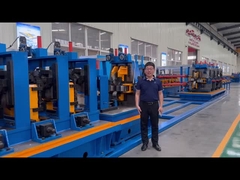 두께 3.38 - 6.02mm 정면 튜브 밀 머신 롤러 포함