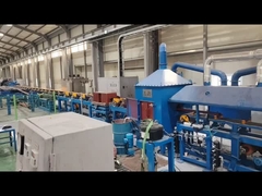 PLC 제어 ERW 스틸 파이프 제조 기계 40-114mm OD