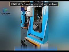 고주파 파이프 밀 머신 50-140mm 지름 5mm 두께