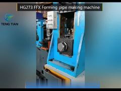 ERW630 고주파 용접 튜브 밀 머신 (원형 및 사각 파이프용)