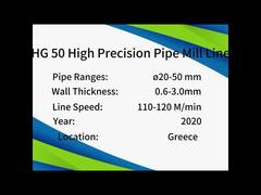 자동 MS 탄소강 튜브 제조 기계