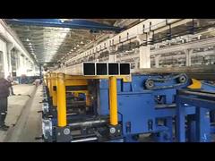 탄소강 최대 14mm 두께의 재료 용접 파이프 밀