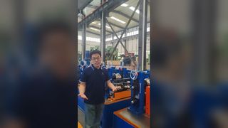 둥근 사각형 직사각형 튜브용 고주파 용접 튜브 제작 기계 ERW 파이프 밀