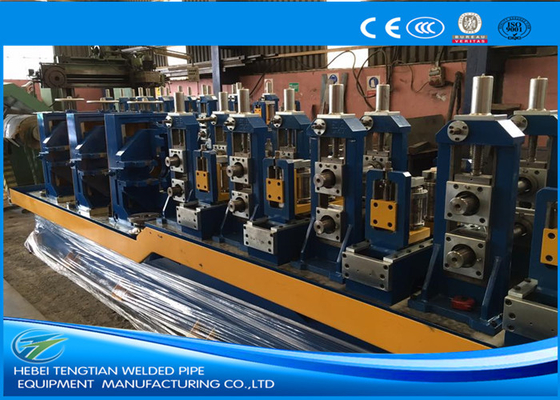 Stable Pipe Milling Machine For Construction , Welded Tube Mill Cold Roll Forming
