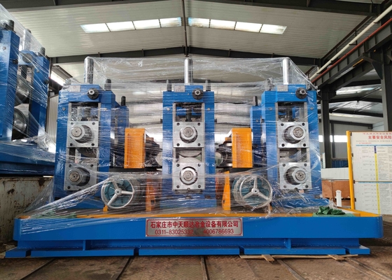 40×40--60×80mm 관 600KW 60m/Min 관 만드는 기계 정연한 관 분쇄기