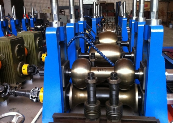 4mm 간격 탄소 강관 생산 라인 380v 650KW 1 년 보장
