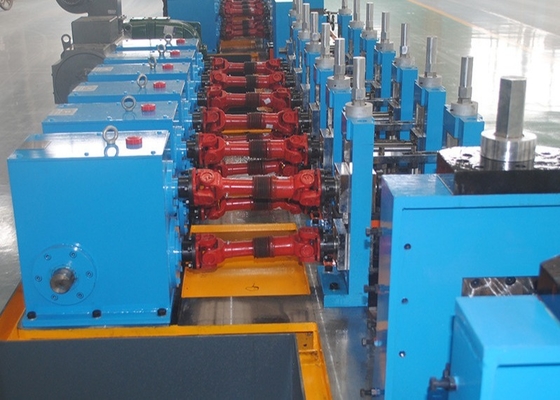 자동 스틸 튜브 제조 기계 200KW 롤 폼 튜브 밀