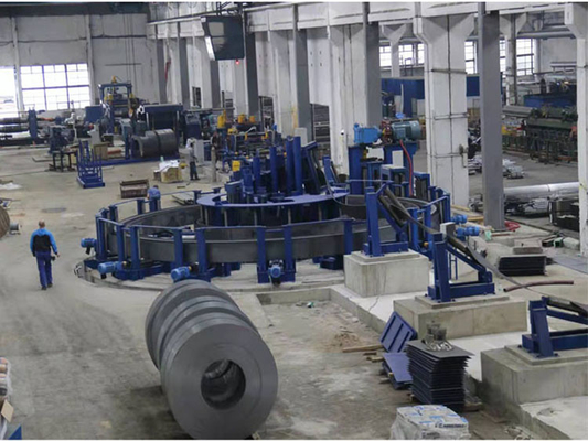 600kw 고속 파이프 밀 웰딩 프로세스 철강 파이프 생산 라인