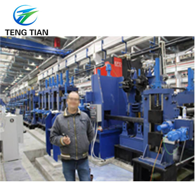 600kw 고속 파이프 밀 웰딩 프로세스 철강 파이프 생산 라인