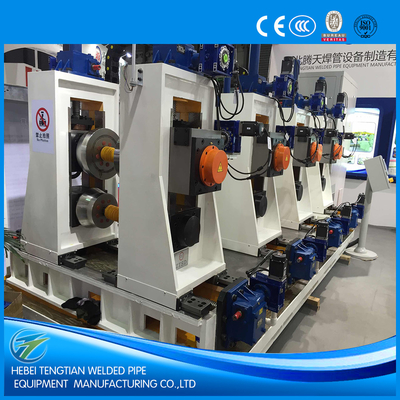 완전 자동 튜브 밀 머신 직접 형성 PLC 제어 ISO9001