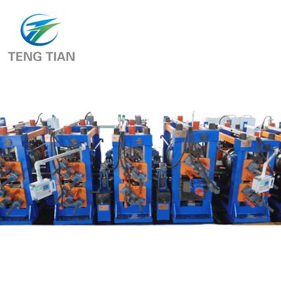 고 정밀 파이프 밀 32-89mm 지름 파이프 1.0-4.5mm 두께 30-100m/min 속도 132KW 전력 ISO9001 인증