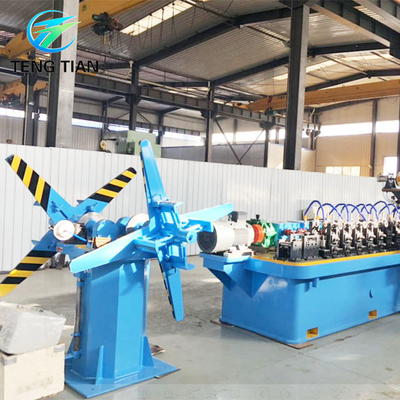 건축 관을 위한 HG20 용접 100KW 탄소 강관 생산 라인