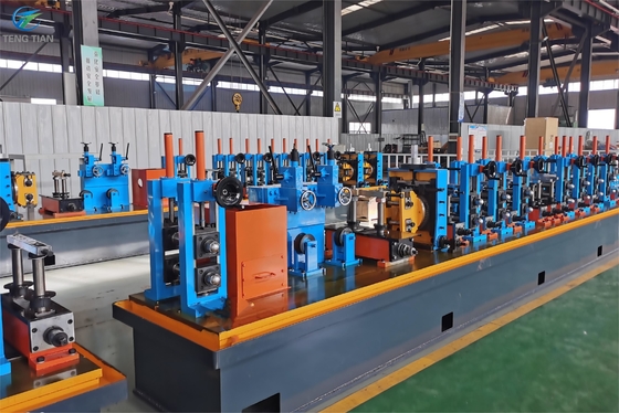 고 정밀 파이프 밀 32-89mm 지름 파이프 1.0-4.5mm 두께 30-100m/min 속도 132KW 전력 ISO9001 인증