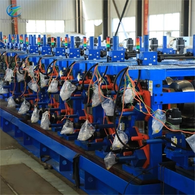 긴 서비스 수명 1000kw 전원 공급과 함께 ERW 철강 파이프 생산 라인
