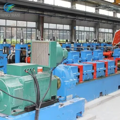 165mm 튜브 제조 기계 500kw 모터 50hz 주파수 PLC 제어