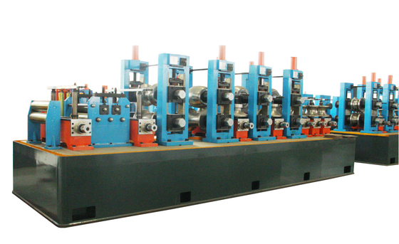 165mm 튜브 제조 기계 500kw 모터 50hz 주파수 PLC 제어
