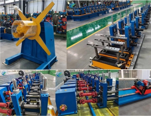 관 크기 76mm 관 선반 기계 신속 변경 크기 조정 선반 기계