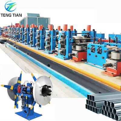 고 정밀 탄소 강철 파이프 밀 머신 300KW 고체 상태 용접기