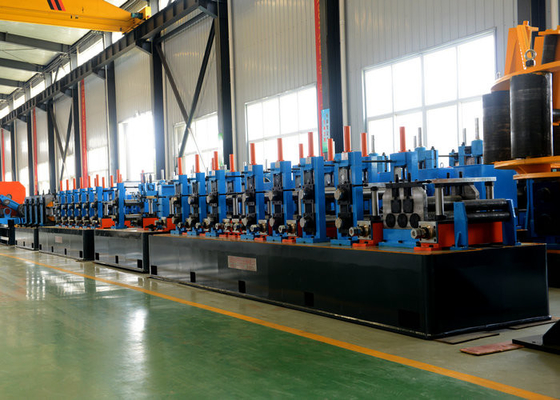 300KW 고 주파수 탄소 강철 원형 파이프 정면 튜브 밀 머신