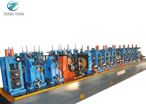 Plc 통제된 용접관 공장 벽 두께 1-30mm 수냉식 시스템