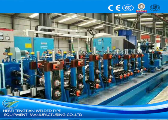 원형, 사각, 직사각형 파이프용 정밀 튜브 밀 25.4-89mm