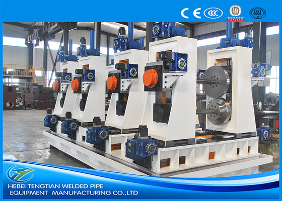 조정 가능한 정사 Tube Mill 50x50-120x120mm 탄소 스틸 100m/min