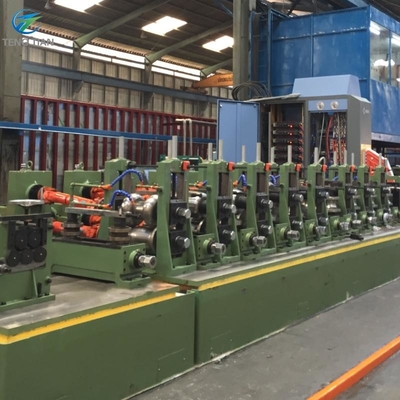380v/440v 스틸 파이프 생산 라인 32-129mm 지름 파이프