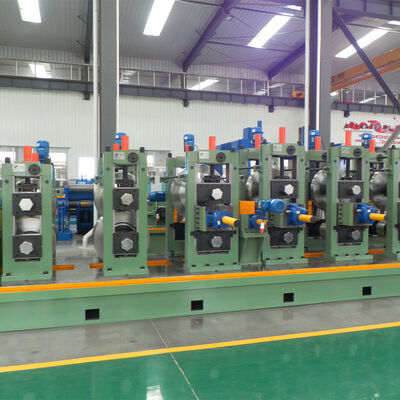 ERW 탄소강 파이프 밀 21-63mm 100m/min