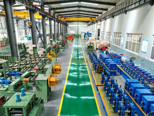 원형 및 사각 파이프용 자동 튜브 밀 1.5-3.0mm