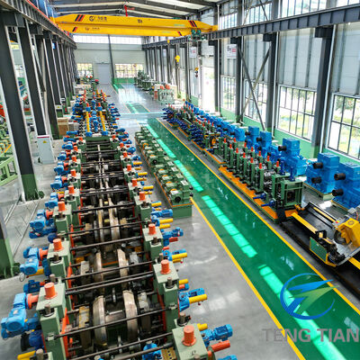 강철 정사 파이프 밀 100X100-200X200 고 정밀