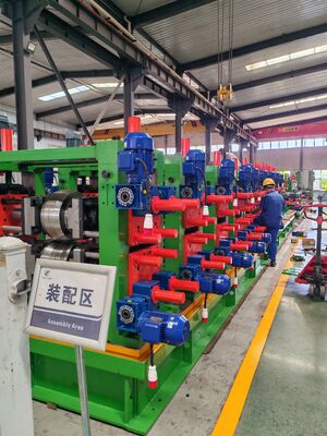 Automatic ERW Carbon Steel Pipe Rolling Making Machine Production Line with Core Pump Component Mill Line