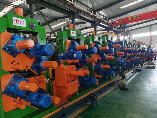 200x200mm 고주파 용접 파이프 밀 14mm 두께 퀵 체인지